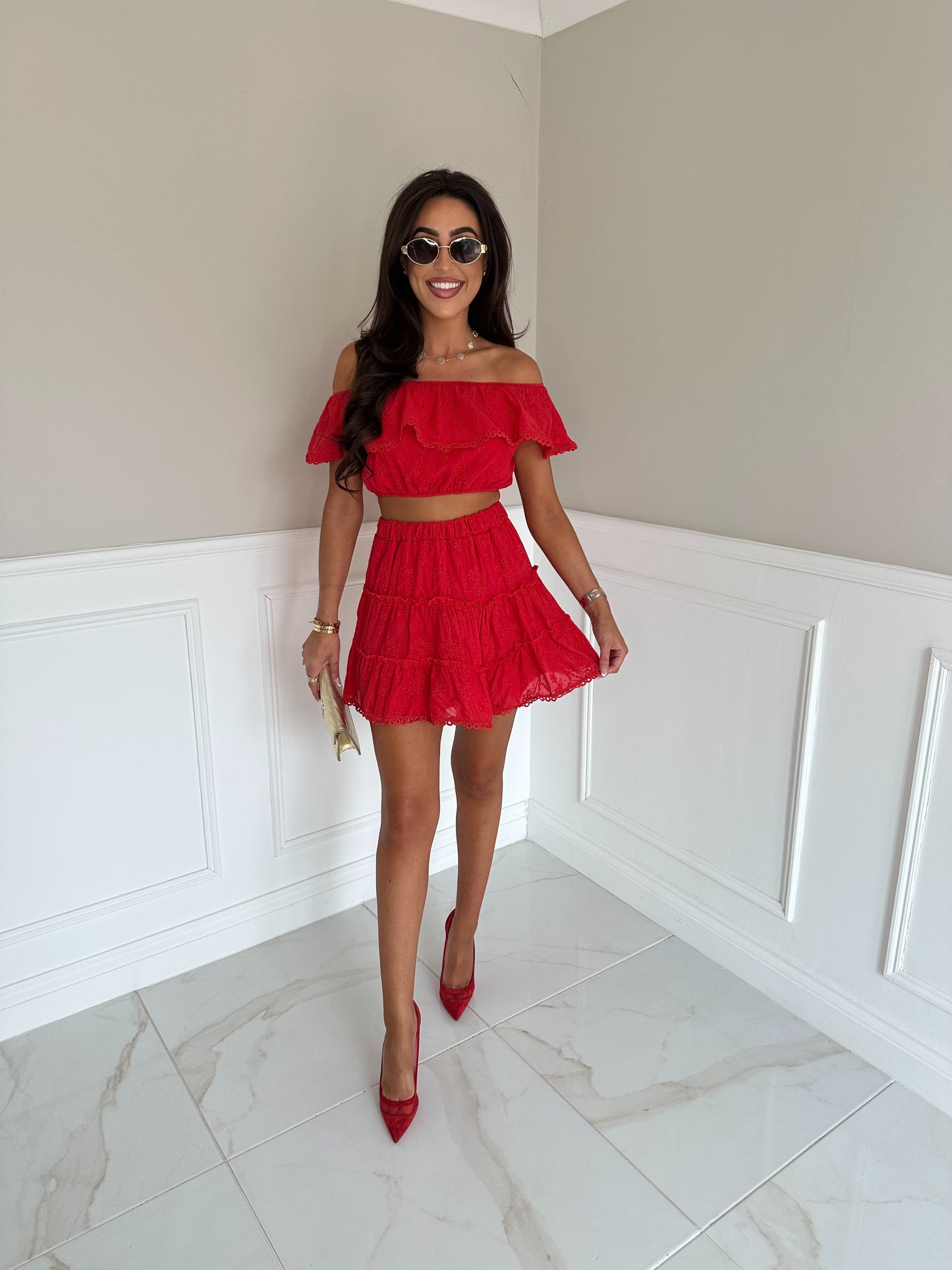 Lace skirt Co-Ord