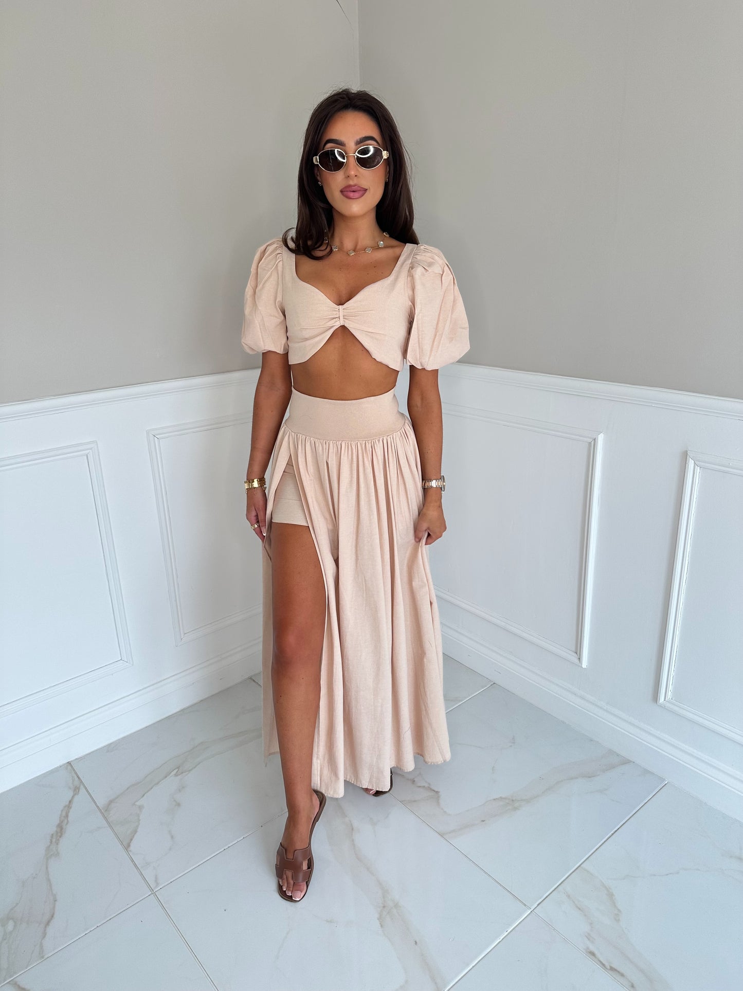 Extreme sleeve latte co ord