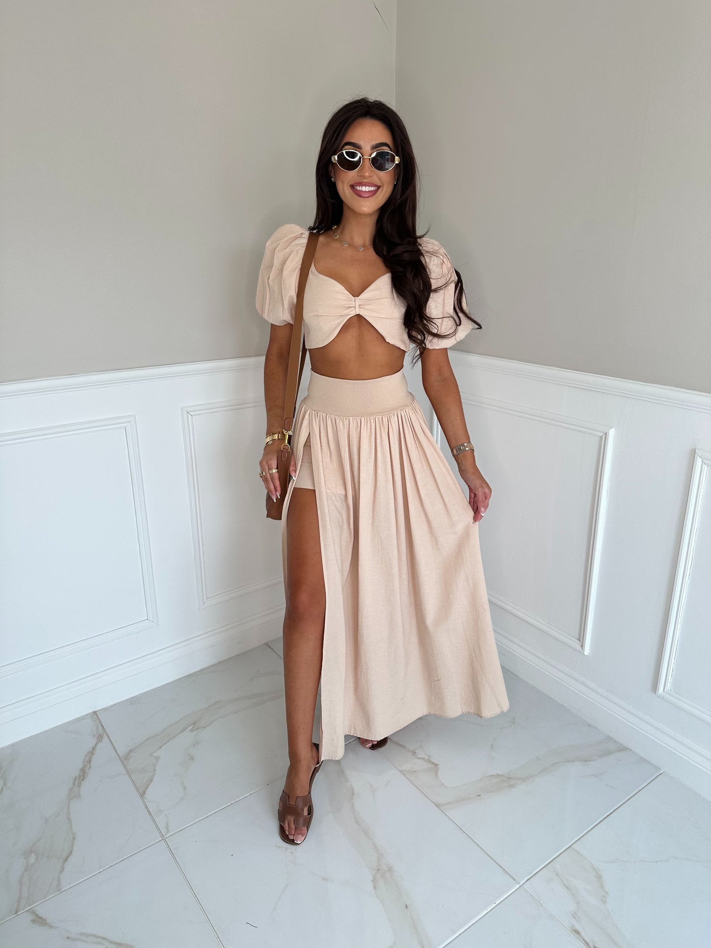 Extreme sleeve latte co ord