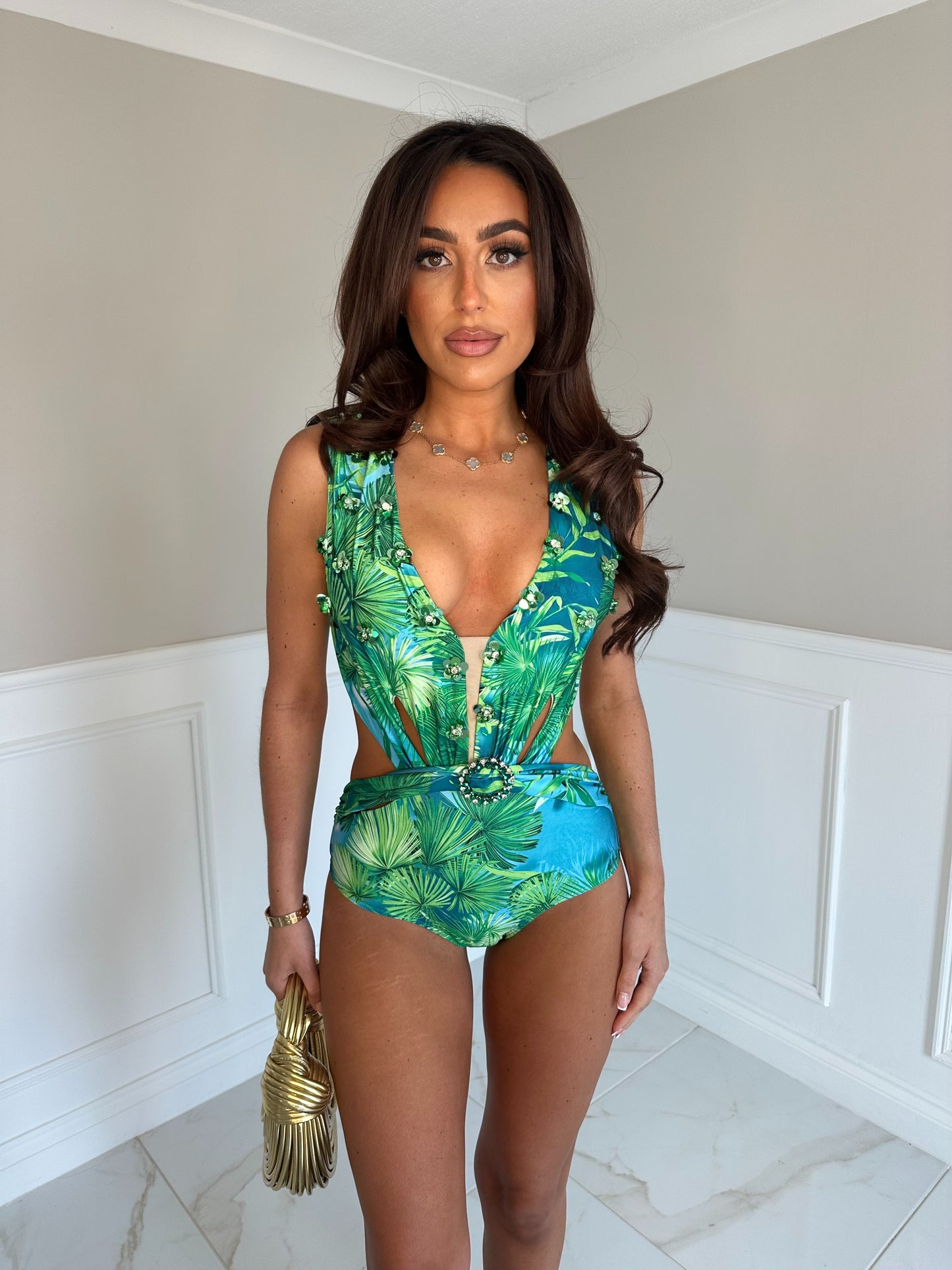 Luxury Jlo swimsuit set