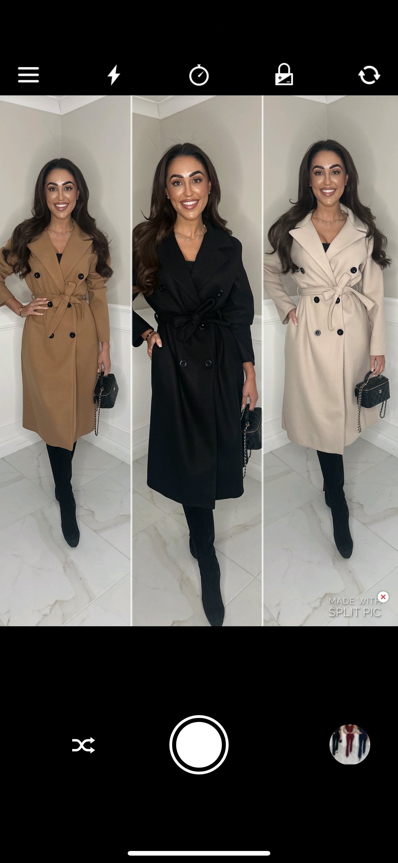 Soft wool trench coat